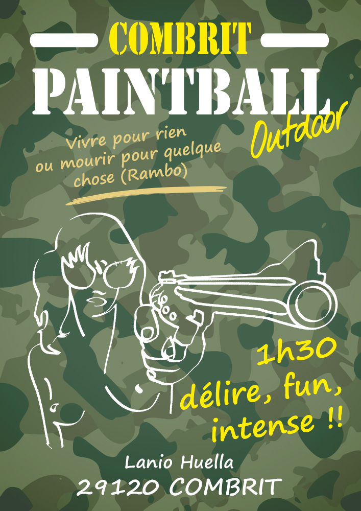 Combrit paintball